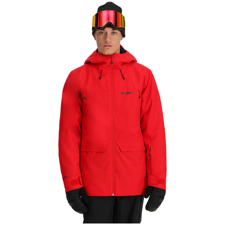 Spyder Field Jacket - Men's Spyder Red