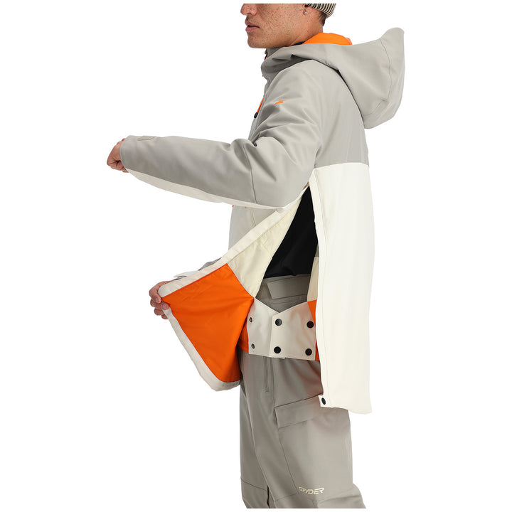 Spyder All Out Anorak Jacket - Men's Concrete