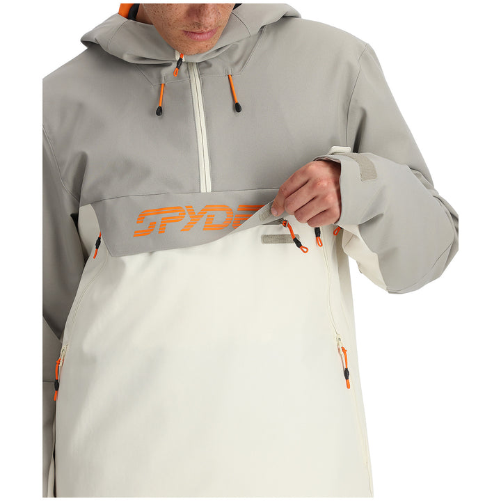 Spyder All Out Anorak Jacket - Men's Concrete