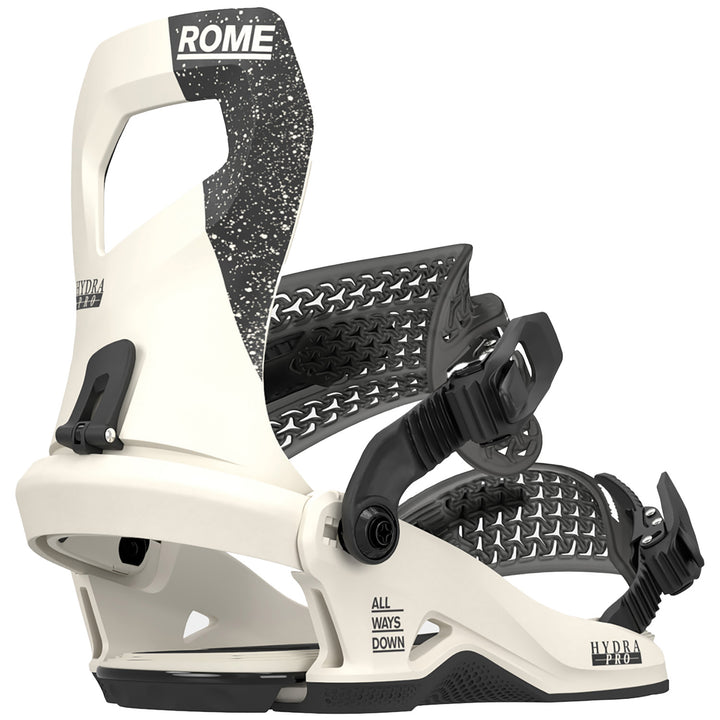 Rome Hydra Pro Snowboard Bindings - Women's 2025 Bone White