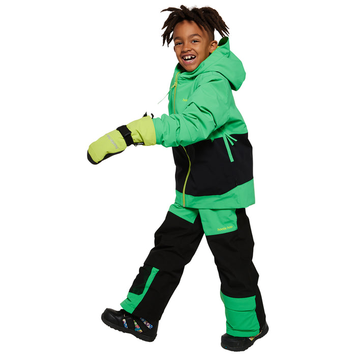 Hootie Hoo Pinnakle Insulated Jacket - Kids' Toucan Green/Raven Black