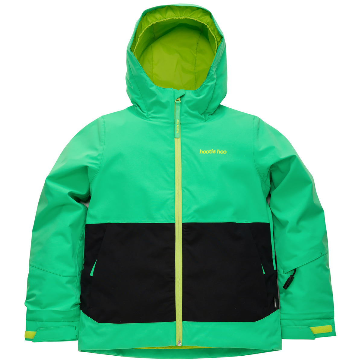 Hootie Hoo Pinnakle Insulated Jacket - Kids' Toucan Green/Raven Black