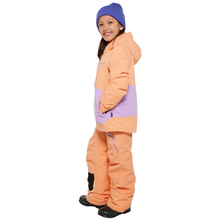 Hootie Hoo Pinnakle Insulated Jacket - Kids' Apricot/Lavender