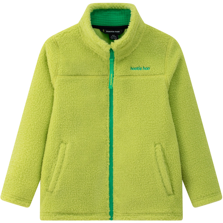 Hootie Hoo Eyas Fleece Jacket - Kids' Lime Punch