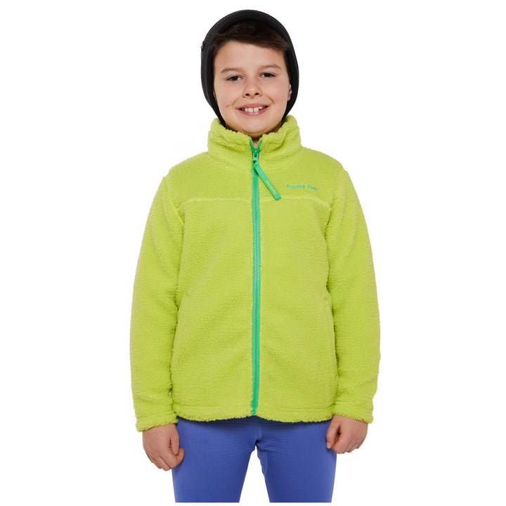 Hootie Hoo Eyas Fleece Jacket - Kids' Lime Punch