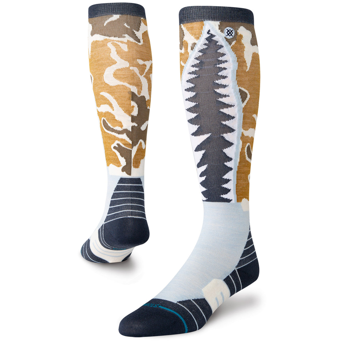 Stance Warbird UL Wool Snow Socks Ice Blue