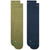 Stance Iconic Mid Poly Snow Socks 2-Pack Chive