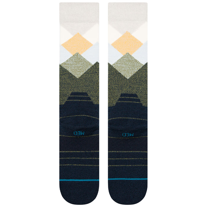 Stance Misty Mid Wool Snow Socks Navy