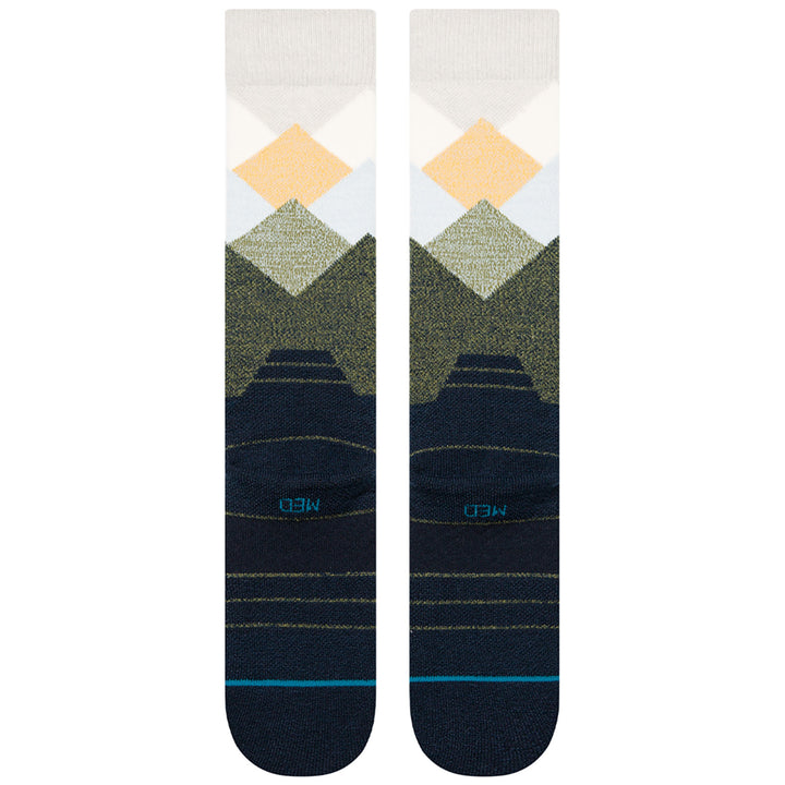 Stance Misty Mid Wool Snow Socks Navy