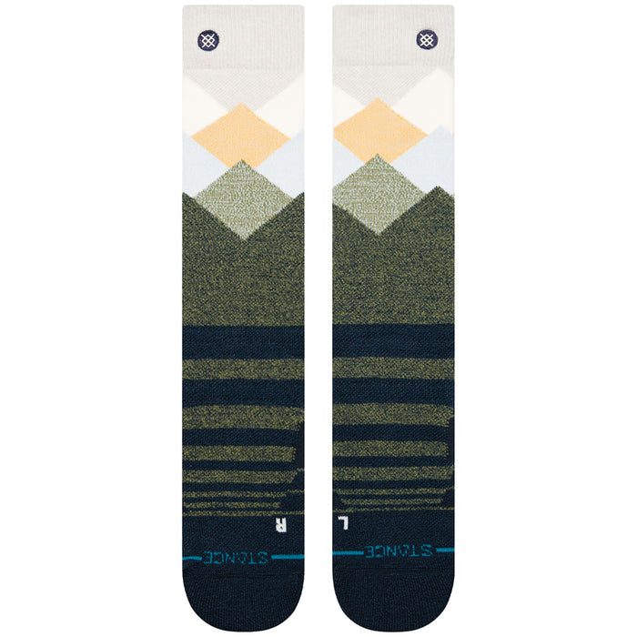 Stance Misty Mid Wool Snow Socks Navy