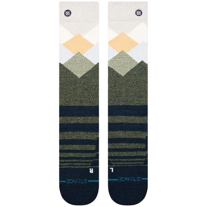 Stance Misty Mid Wool Snow Socks Navy