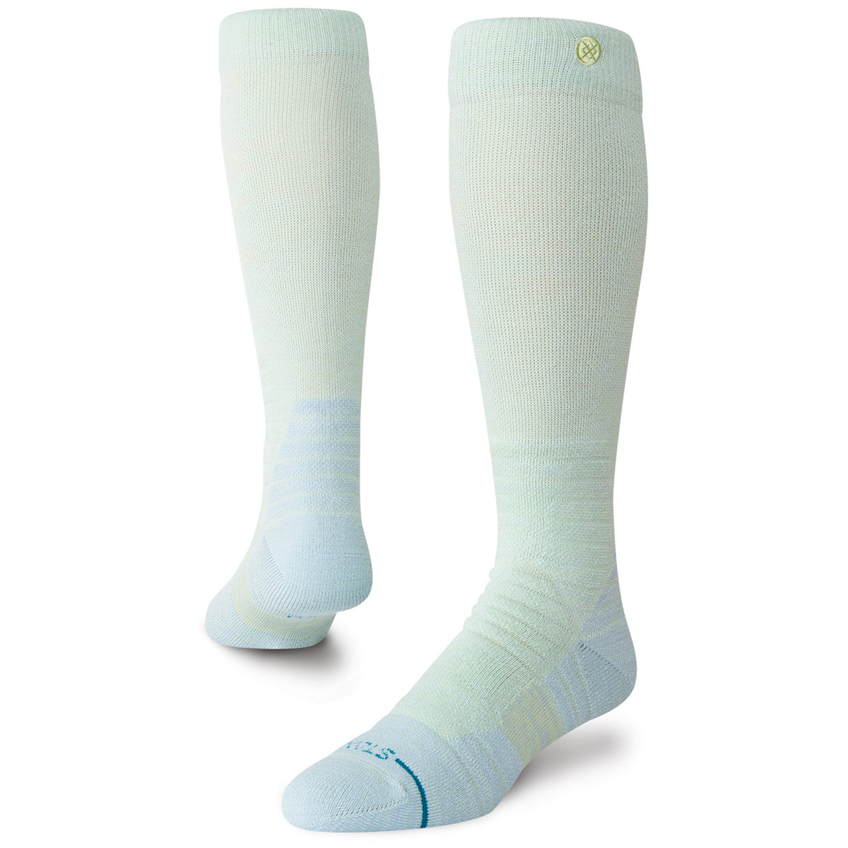 Stance Traveleer Mid Wool Snow Socks Green