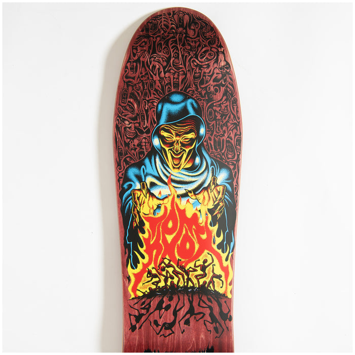 Santa Cruz Skateboards Knox Firepit Reissue 10.07 Skateboard Deck