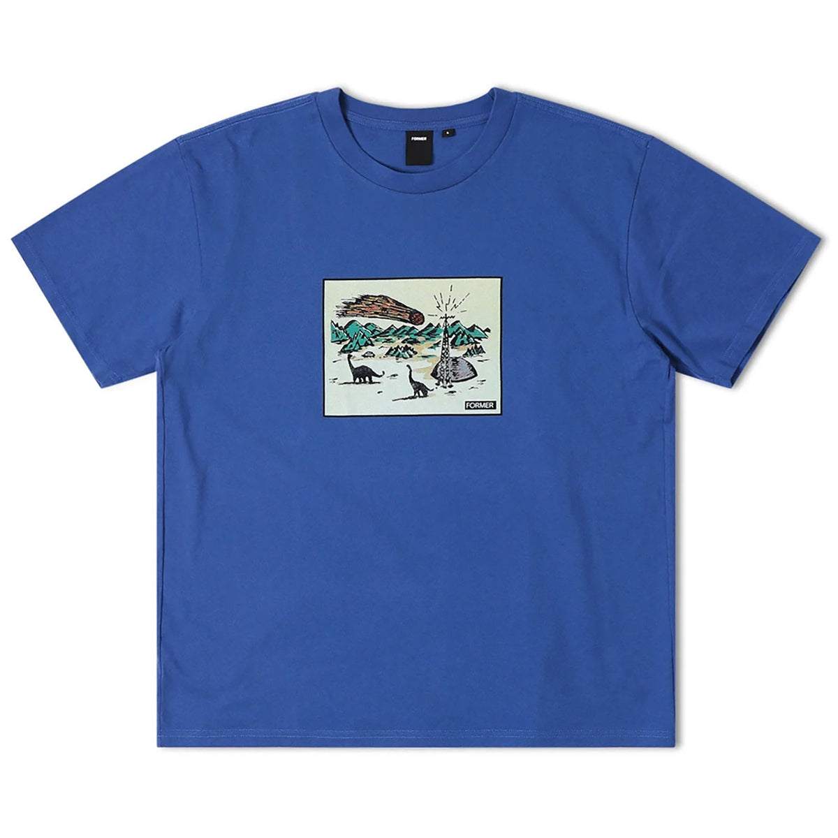 Former Done For T-Shirt - Men's Blue