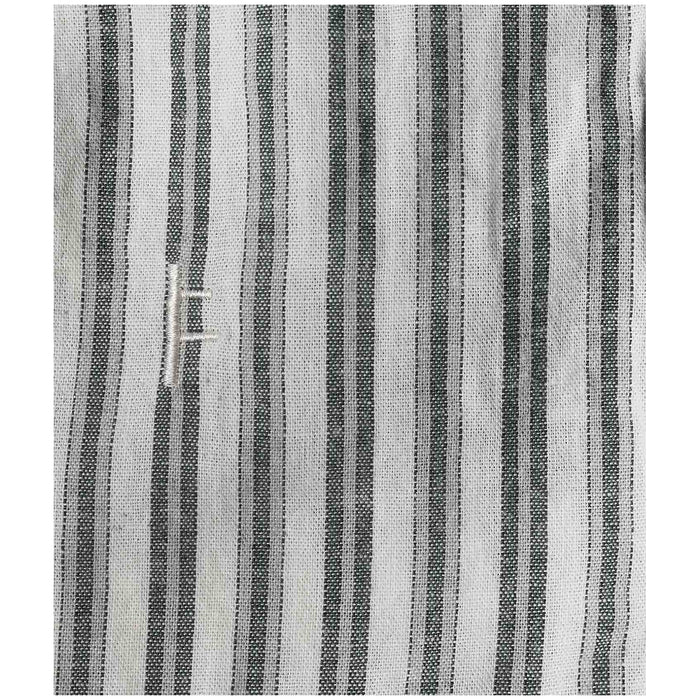 Former Reynolds Striped Short-Sleeve Shirt - Men's Bone Green