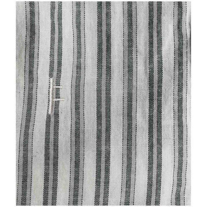 Former Reynolds Striped Short-Sleeve Shirt - Men's Bone Green