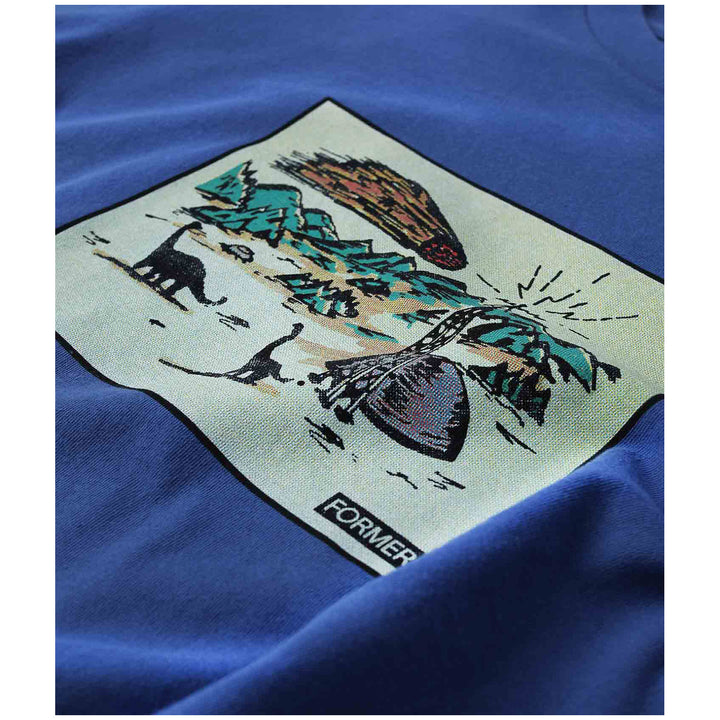 Former Done For T-Shirt - Men's Blue