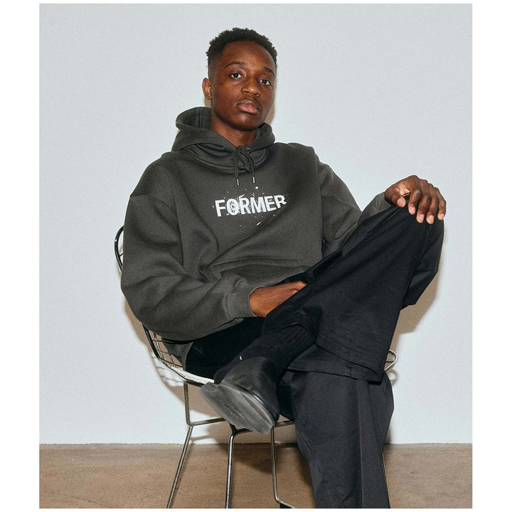 Former Legacy Scratch Hoodie - Men's Washed Black