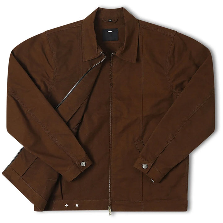 Former Distend Panel Jacket - Men's Brown