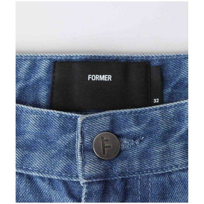 Former Distent VT Jeans - Men's Worn Blue