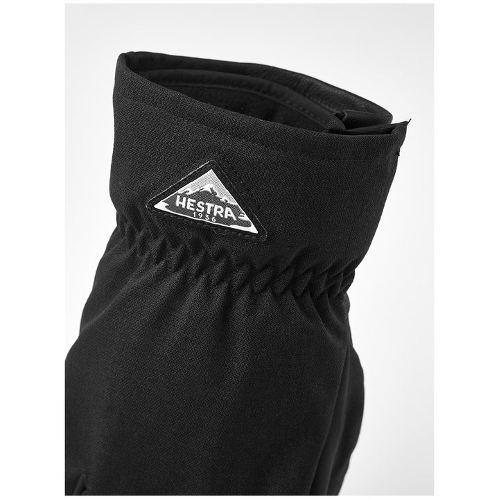 Hestra Powder Short Gloves Black