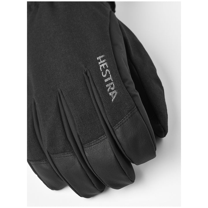 Hestra Powder Short Gloves Black