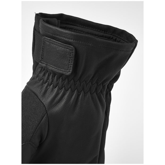Hestra Powder Short Gloves Black