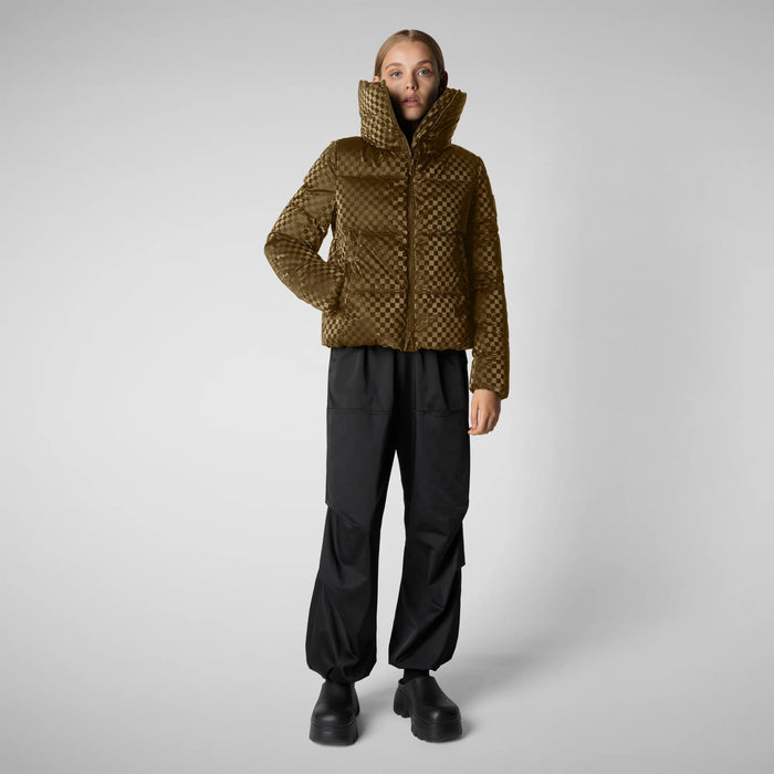 Save the Duck Alas Jacket - Women's Bark Green