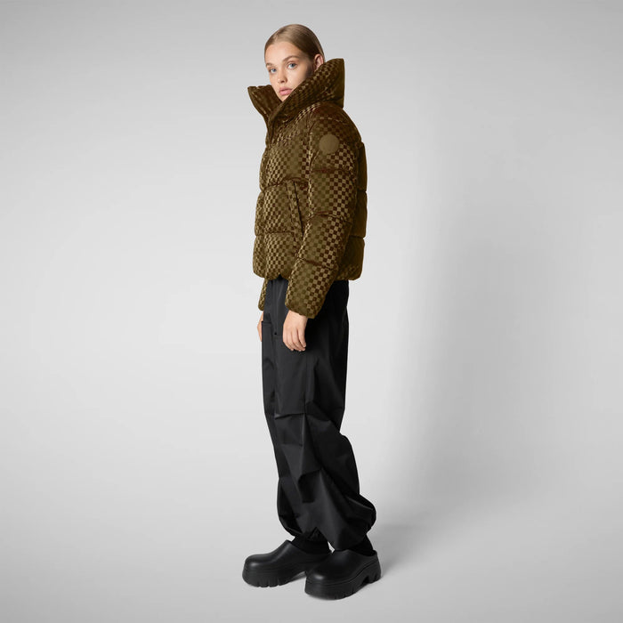 Save the Duck Alas Jacket - Women's Bark Green