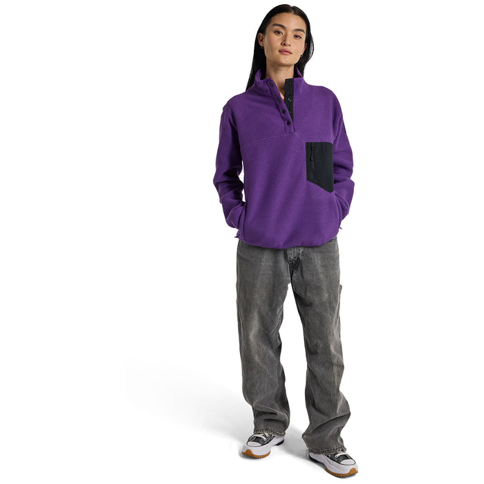 Burton Cinder Fleece Pullover - Women's Imperial Purple