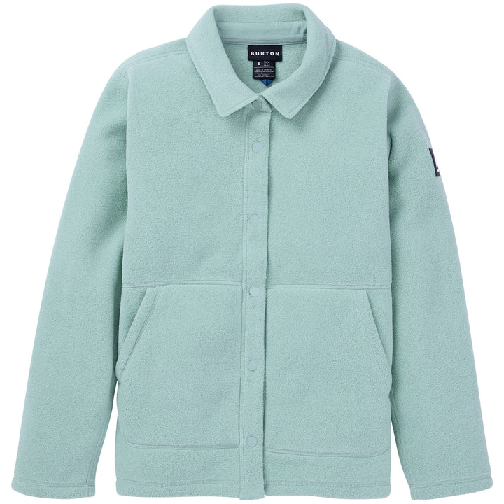 Burton Cinder Fleece Snap Shirt - Women's Petrol Green