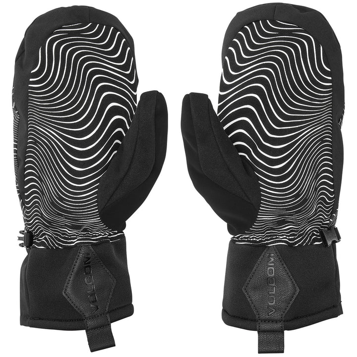 Volcom V. CO Nyle Mittens Black Print