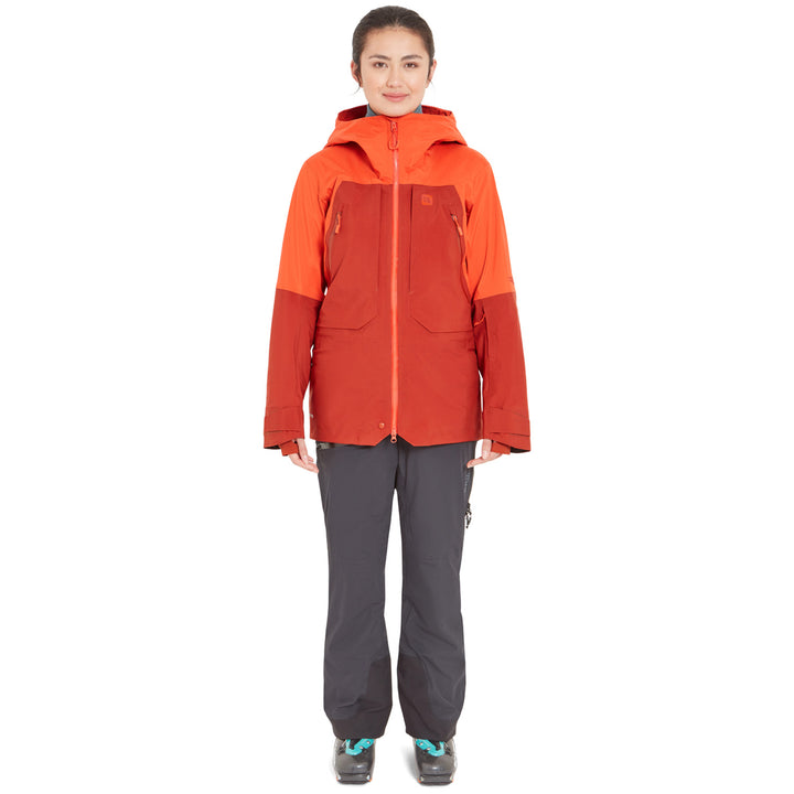 Rab® Khroma Converge Jacket - Women's Red Grapefruit/Tuscan Red
