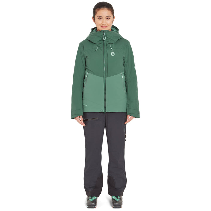 Rab® Khroma Diffract Jacket - Women's Green Slate/Eucalyptus