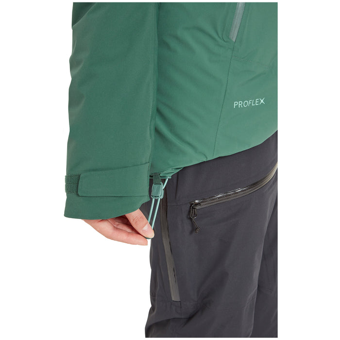 Rab® Khroma Diffract Jacket - Women's Green Slate/Eucalyptus
