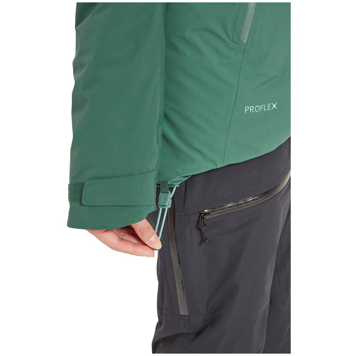 Rab® Khroma Diffract Jacket - Women's Green Slate/Eucalyptus