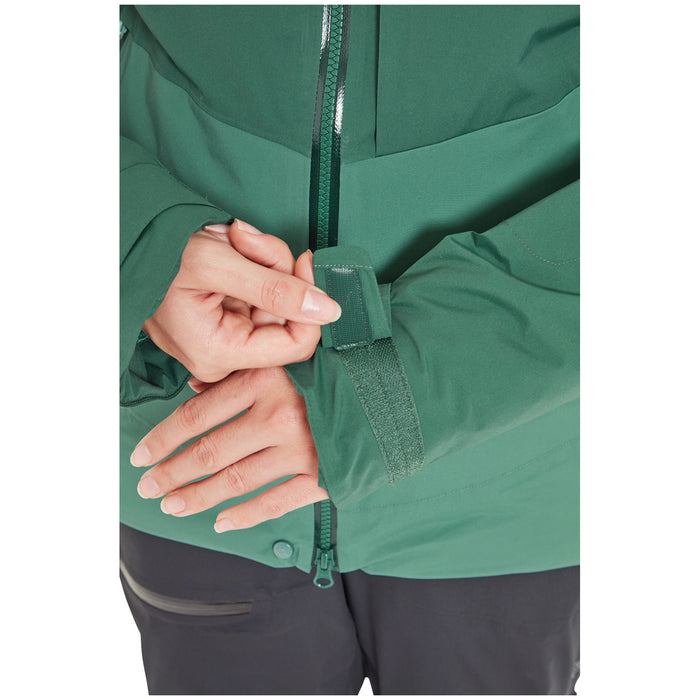 Rab® Khroma Diffract Jacket - Women's Green Slate/Eucalyptus