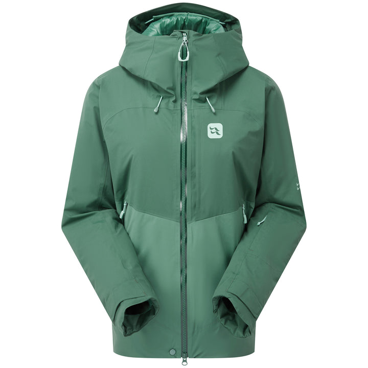 Rab® Khroma Diffract Jacket - Women's Green Slate/Eucalyptus