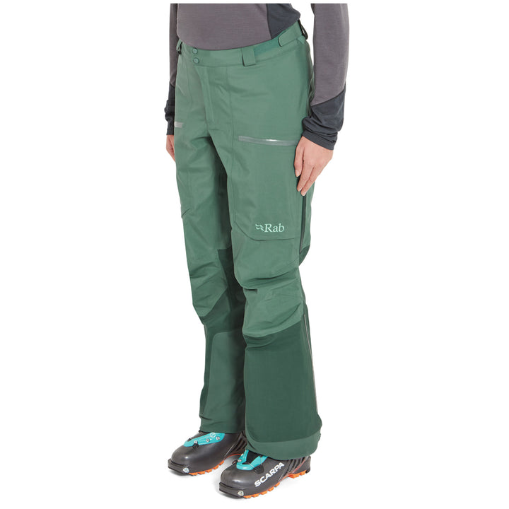 Rab® Khroma Converge Pants - Women's Eucalyptus/Green Slate