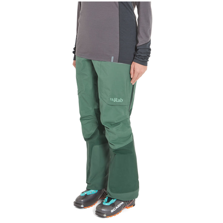 Rab® Khroma Converge Pants - Women's Eucalyptus/Green Slate