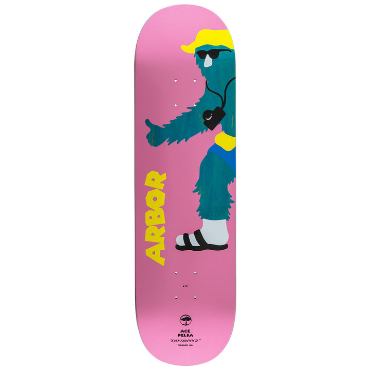 Arbor Ace Pelka Daytripper 8.75 Skateboard Deck