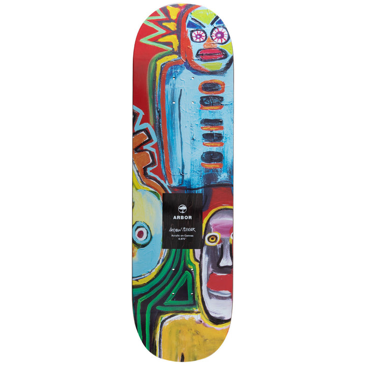 Arbor Greyson Collage 8.875 Skateboard Deck