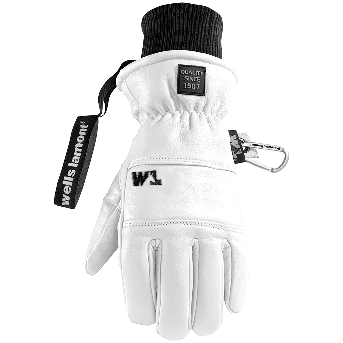 Wells Lamont Working Crew Gloves Powder White