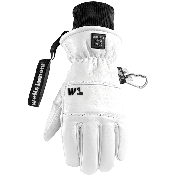 Wells Lamont Working Crew Gloves Powder White
