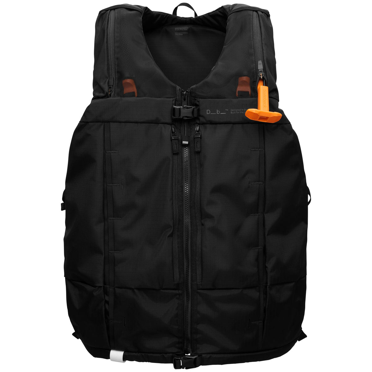 DB Equipment Snow Pro x Safeback 8L Vest Blackout