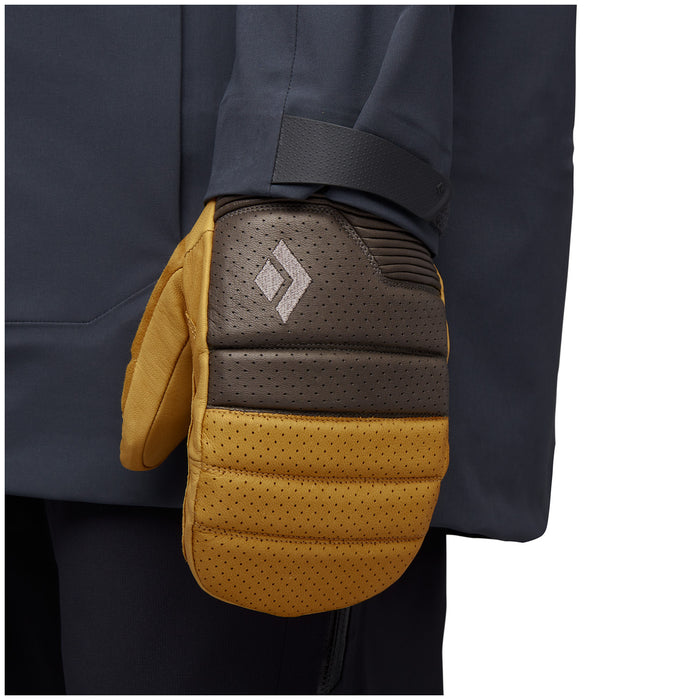 Black Diamond Progression Mittens Beeswax-Walnut