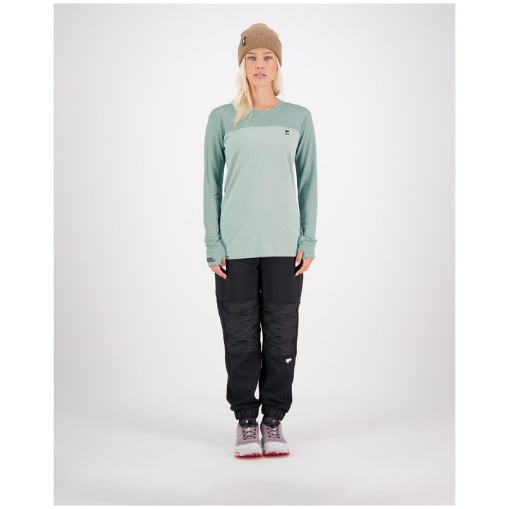 MONS ROYALE Yotei BF Long-Sleeve Top - Women's Glacier/Dew
