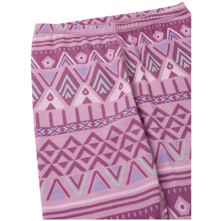 Reima Taitoa Thermal Base Layer Set - Kids' Grey Pink
