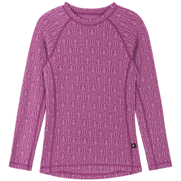 Reima Taival Thermal Base Layer Set - Kids' Red Violet