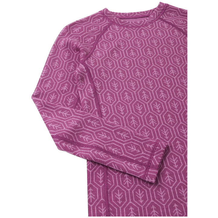 Reima Taival Thermal Base Layer Set - Kids' Red Violet